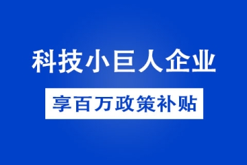 鄭州市科技小巨人企業(yè)申報(bào)條件以及優(yōu)惠政策