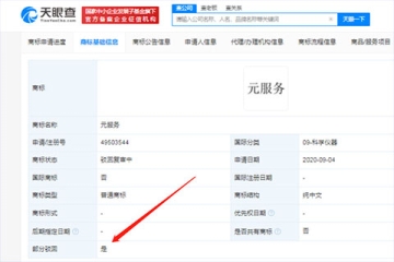 華為申請(qǐng)注冊(cè)元服務(wù)商標(biāo)再次被駁回